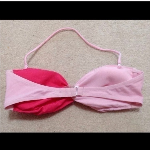 Victoria’s Secret Pink Swim ColorBlock Top Medium - Picture 2 of 4